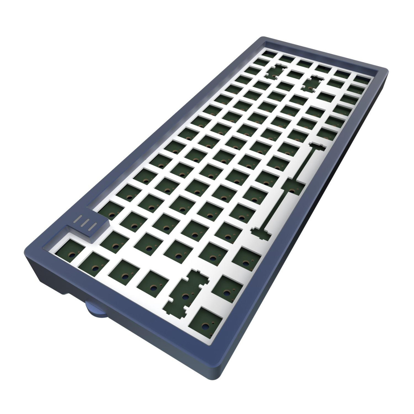 Клавиатура Dark Project KD83A LTD Aluminum Barebones Темно-синя (KB-CST-831-502224)