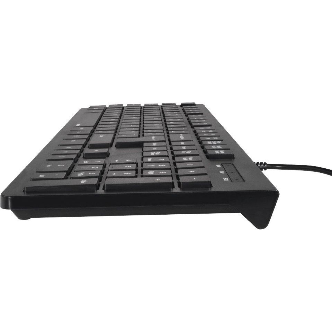 Клавиатура Hama KC-200 105key, USB-A, EN/UKR, чорний (89182681)