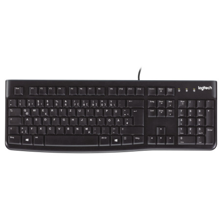 Клавіатура Logitech K120 Ukr USB Black (920-002643)
