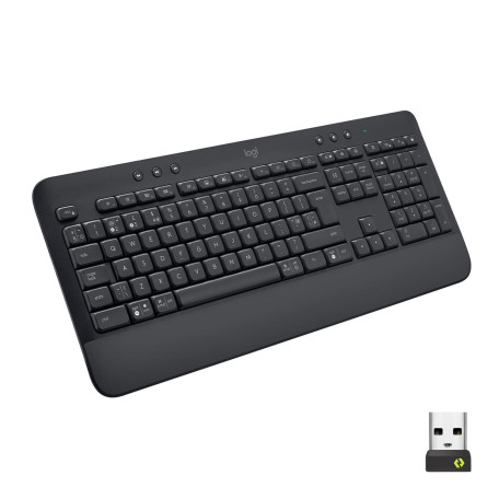 Клавіатура Logitech Signature K650 US Wireless Graphite (920-010945)