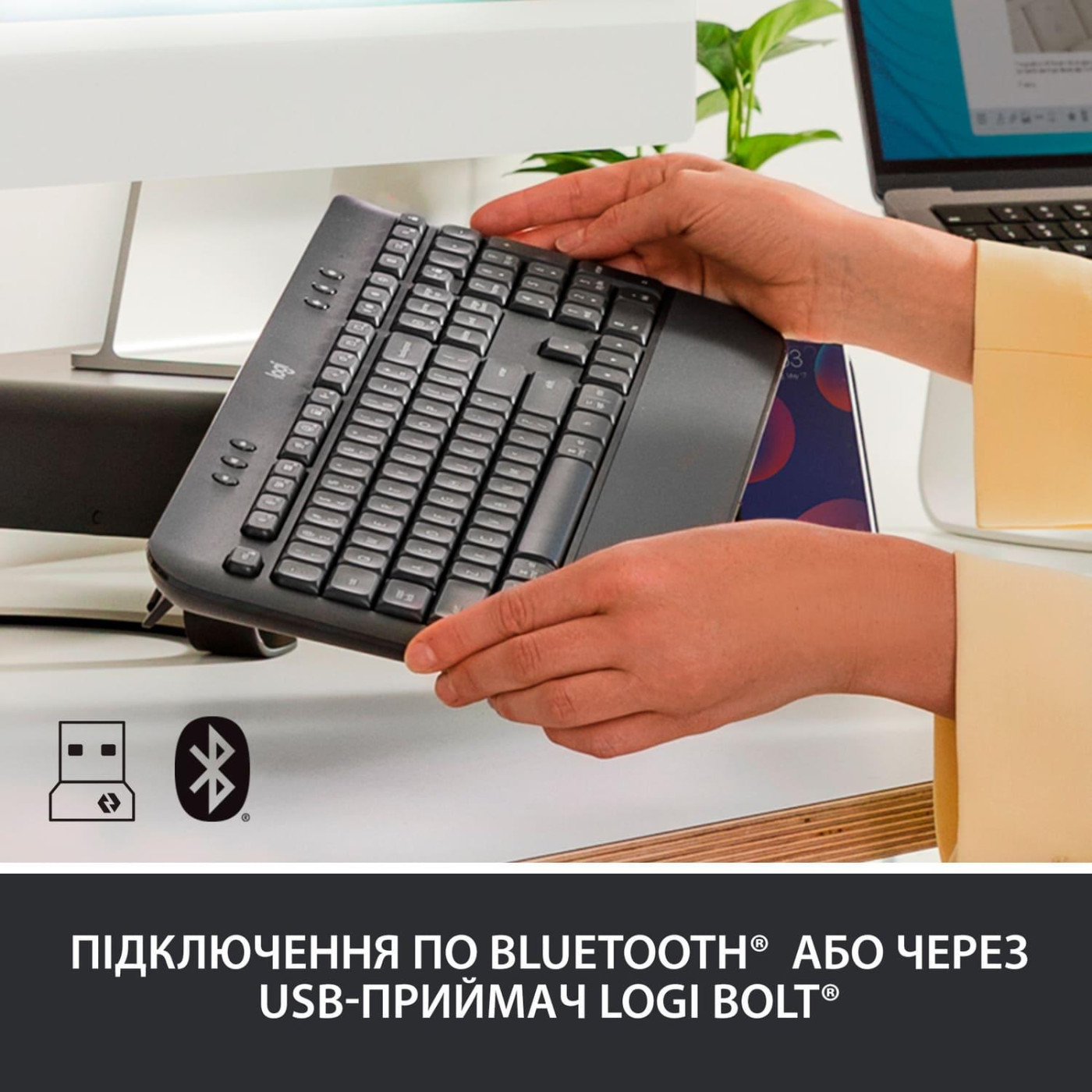 Клавіатура Logitech Signature K650 US Wireless Graphite (920-010945)