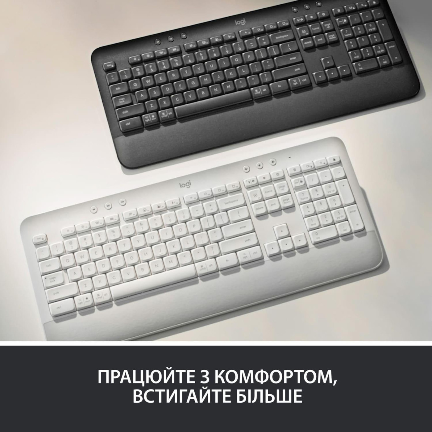 Клавіатура Logitech Signature K650 US Wireless Graphite (920-010945)