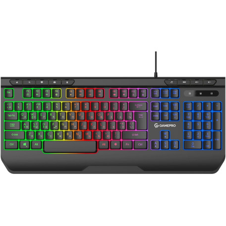 Клавіатура GamePro GK550 RGB USB Black (GK550)
