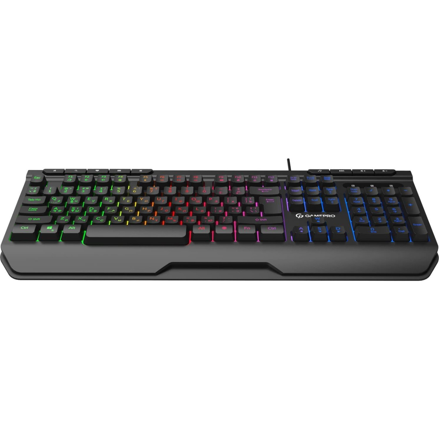 Клавиатура GamePro GK550 RGB USB Black (GK550)