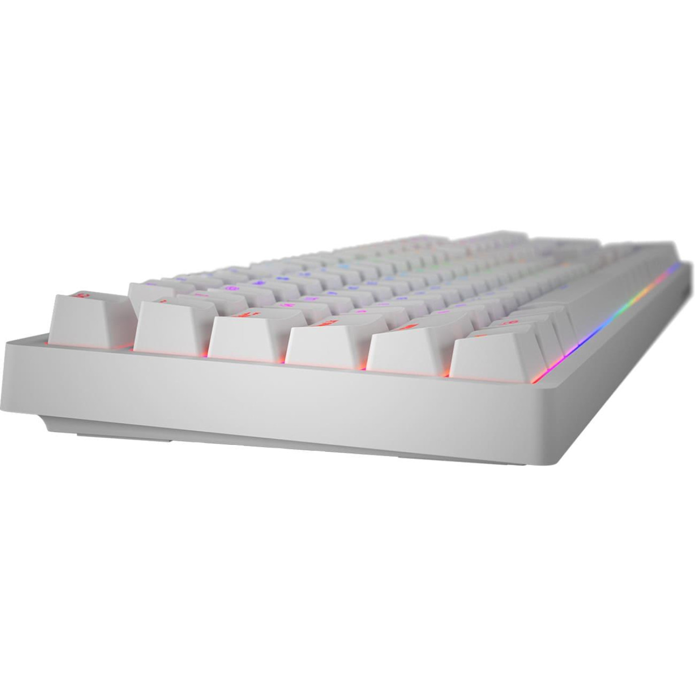 Клавіатура HATOR Rockfall 2 Mecha orange RGB USB White (HTK-711) U2