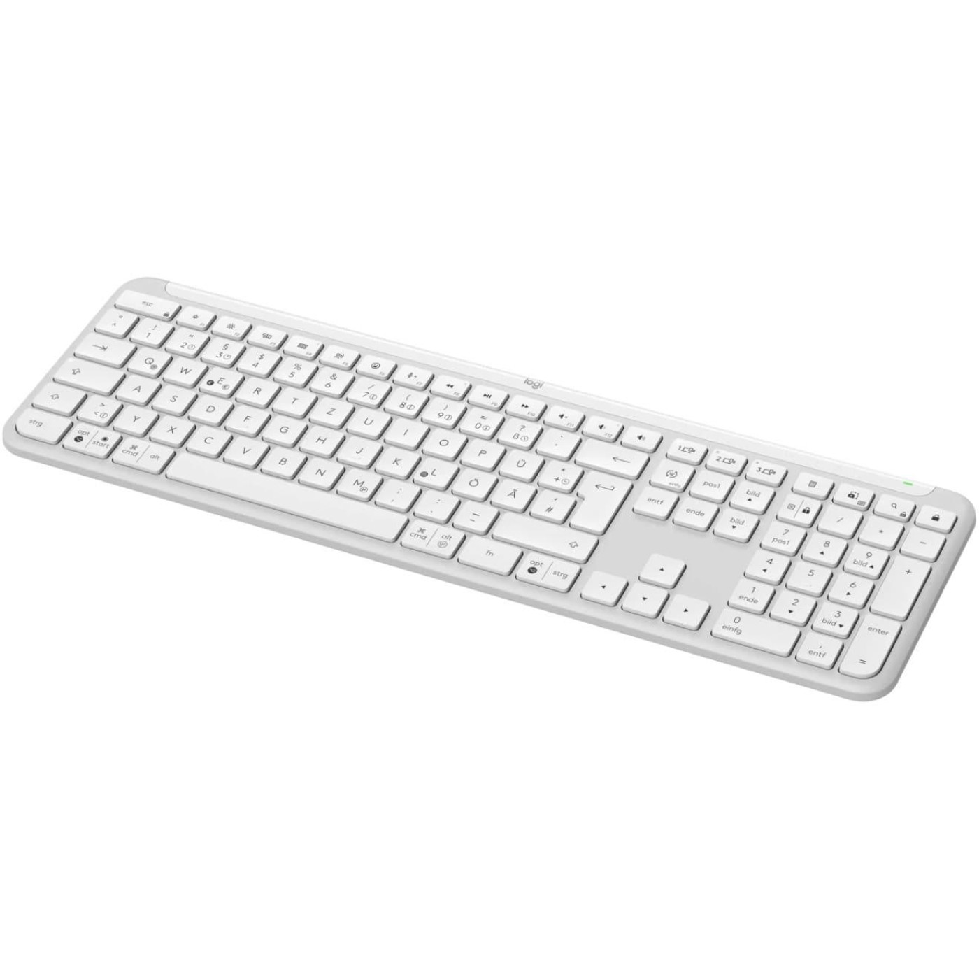 Клавиатура Logitech K950 Bluetooth/Wireless Off-White (920-012466)