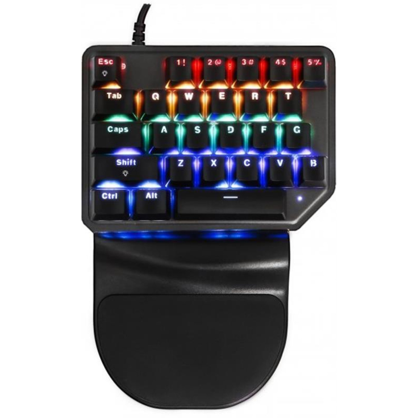 Клавіатура Motospeed K27 Outemu Blue USB Black (mtk27mb)