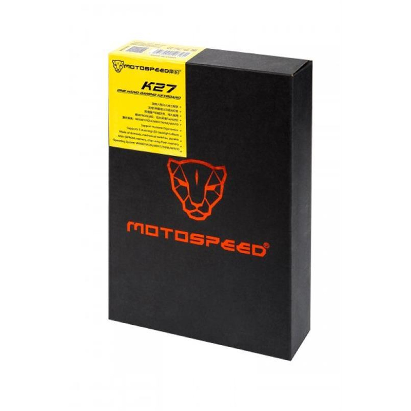 Клавіатура Motospeed K27 Outemu Blue USB Black (mtk27mb)