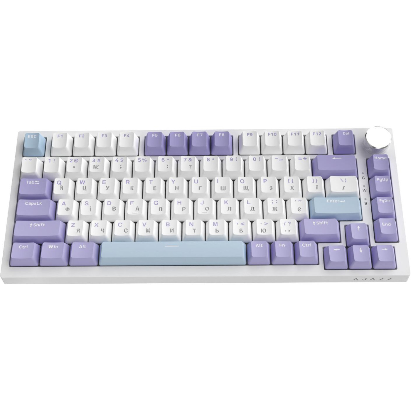 Клавиатура Ajazz AK820 Sea Salt Switch White (AK820-SS-PWB)