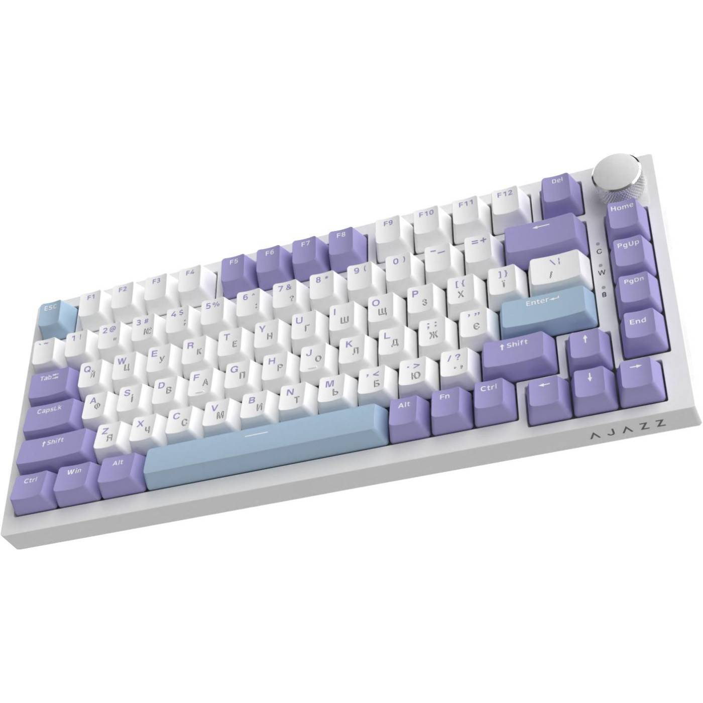 Клавиатура Ajazz AK820 Sea Salt Switch White (AK820-SS-PWB)