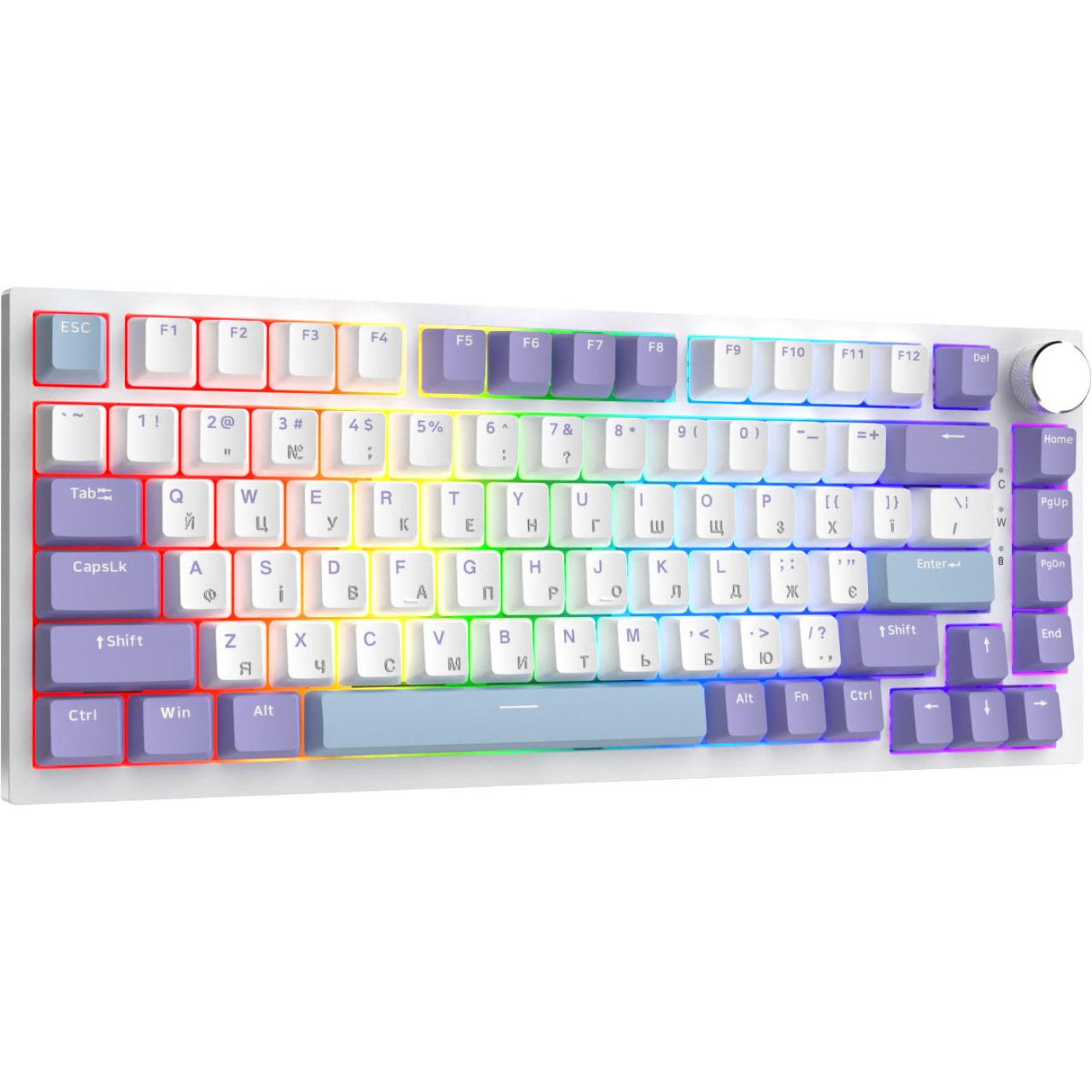 Клавиатура Ajazz AK820 Sea Salt Switch White (AK820-SS-PWB)