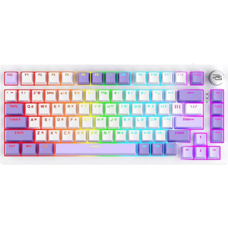 Клавіатура Proove Gaming Coupe (Ukraine Layout) White Purple (WKCP00022404)
