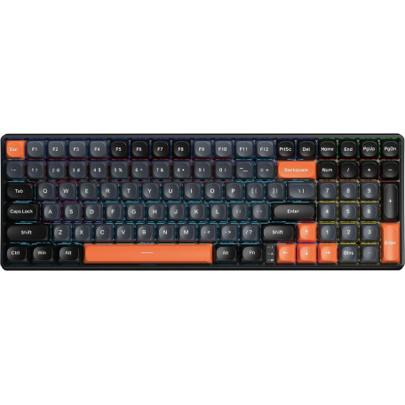 Клавіатура Aula S100 Wired Brown Switch EN/UA Black (6948391203157)