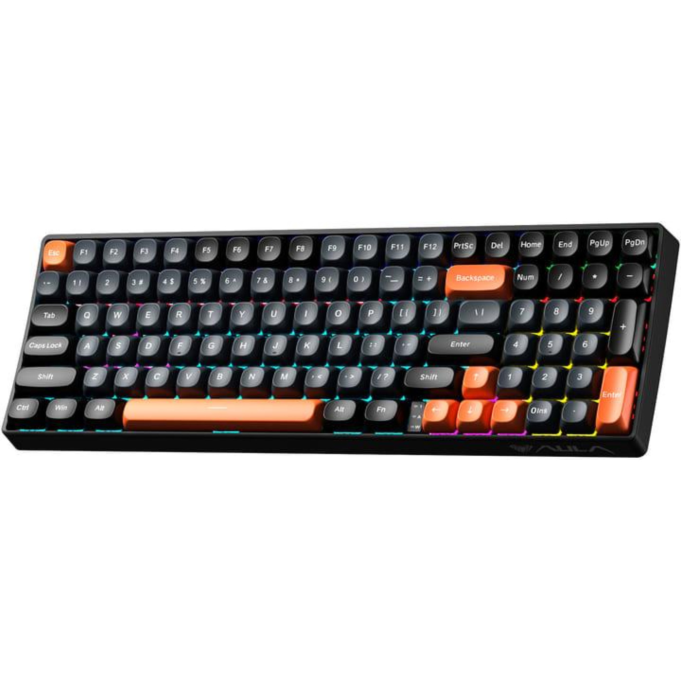 Клавиатура Aula S100 Wired Brown Switch EN/UA Black (6948391203157)