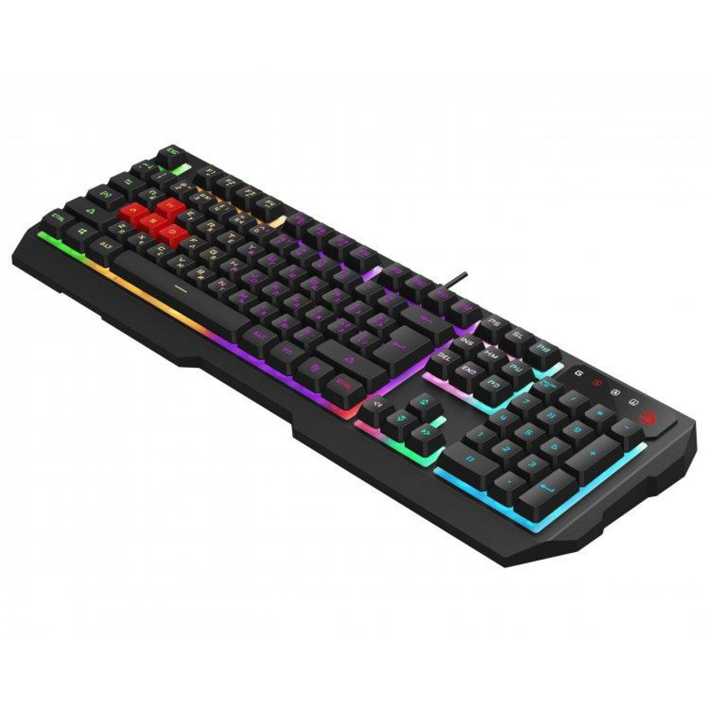 Клавиатура Bloody A4TECH B140N RGB USB Black (B140N (Black))