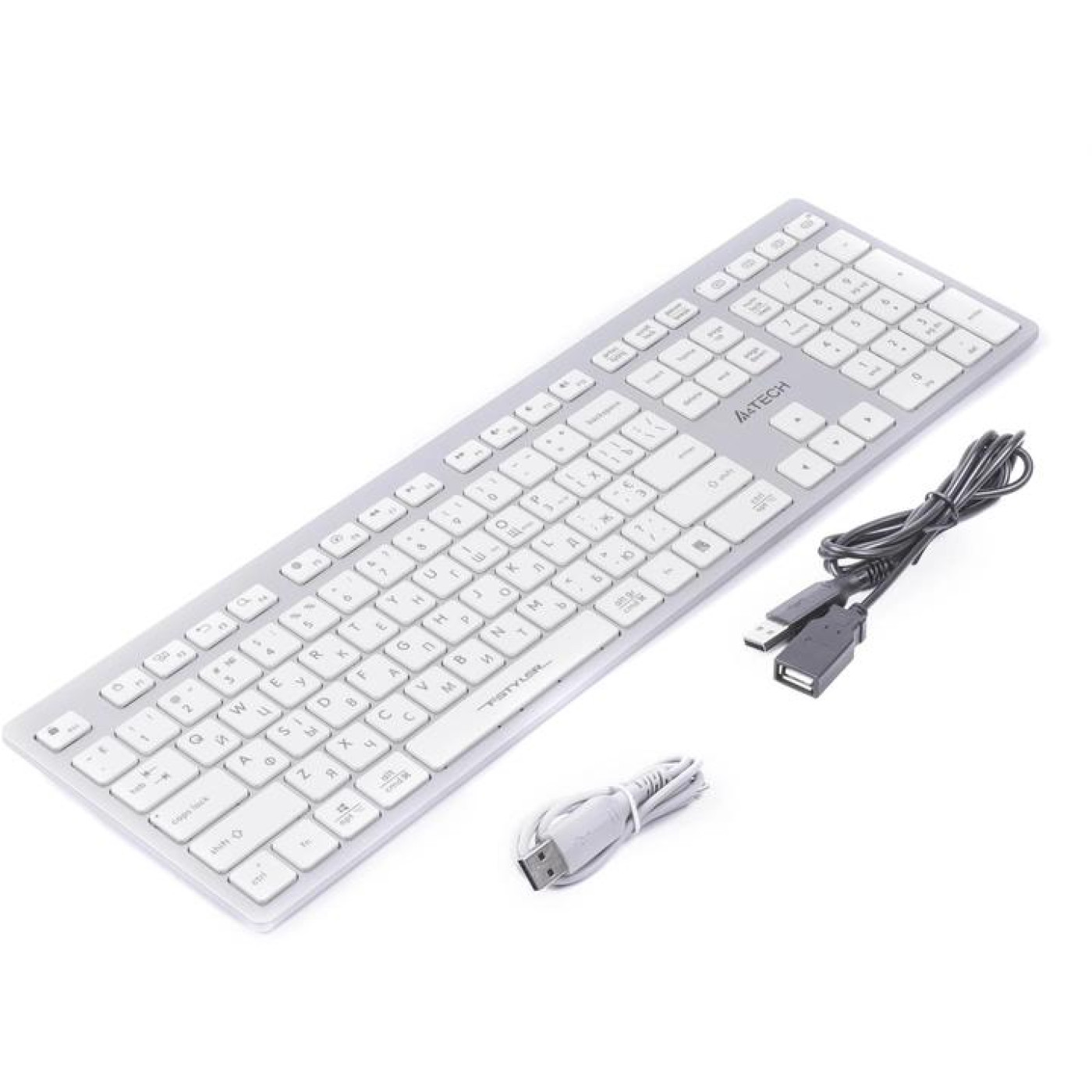 Клавиатура A4Tech Fstyler FBX50C Wireless White (FBX50C (White))