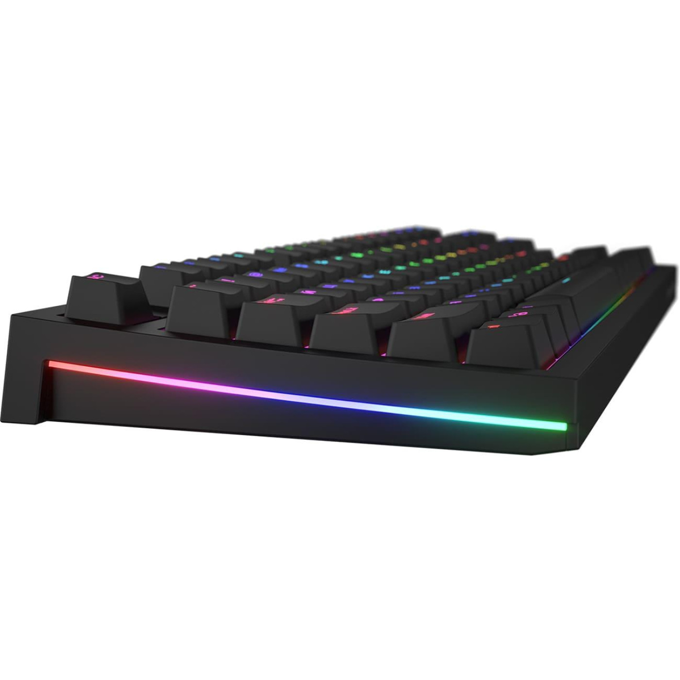 Клавіатура HATOR Skyfall 2 TKL PRO orange RGB USB Black (HTK-750) Б/в
