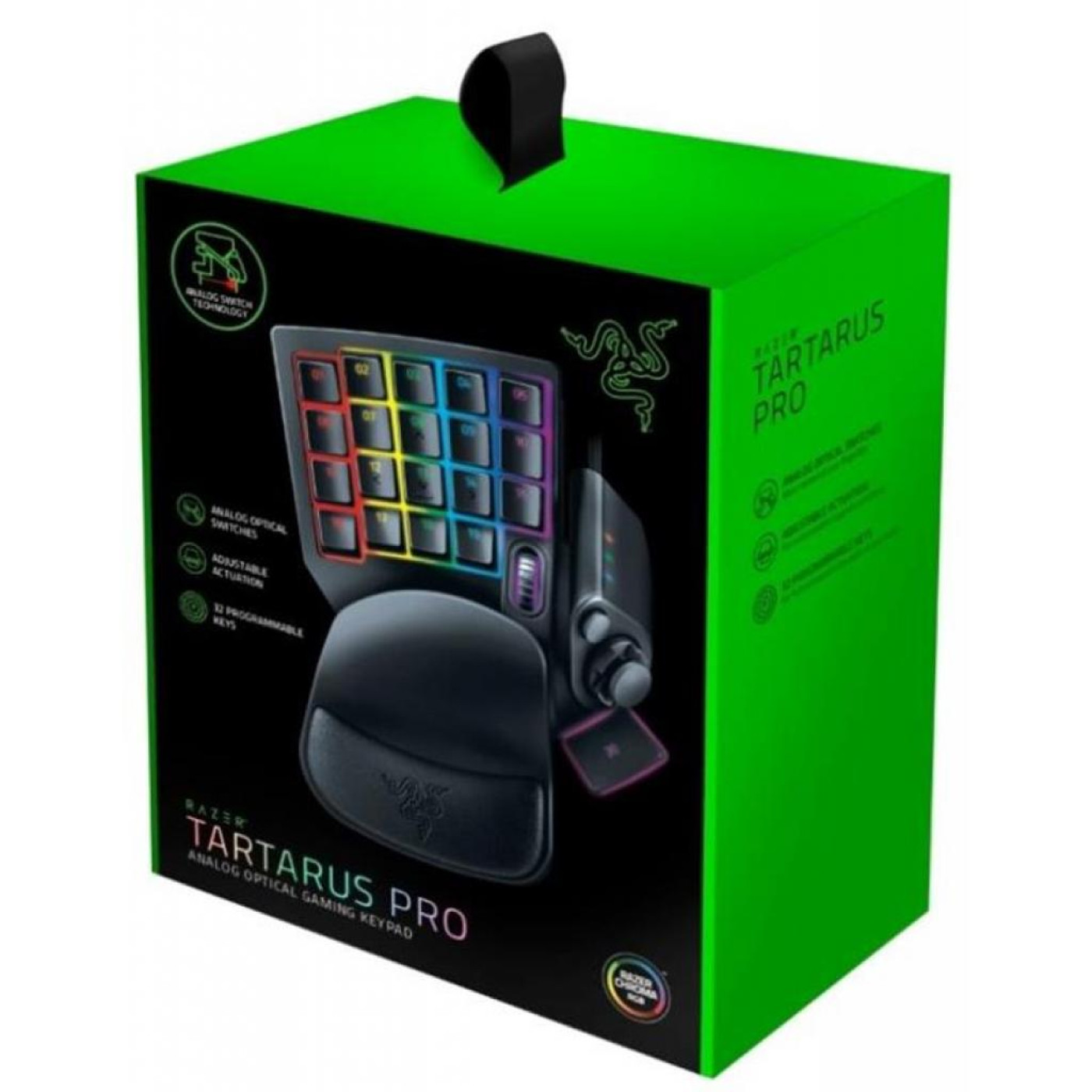 Клавіатура Razer Tartarus Pro Analog Optical Switches USB Black (RZ07-03110100-R3M1)