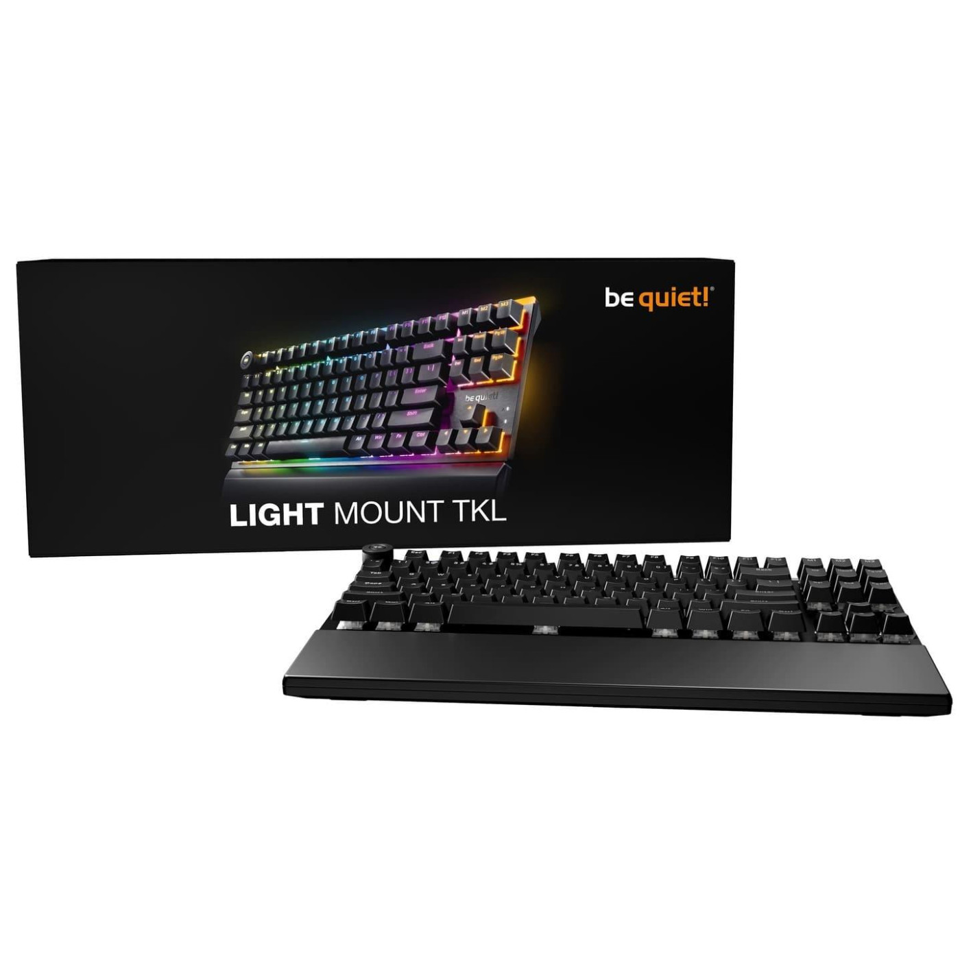 Клавіатура Be quiet! LIGHT MOUNT TKL SILENT | TACTILE (BT006US)