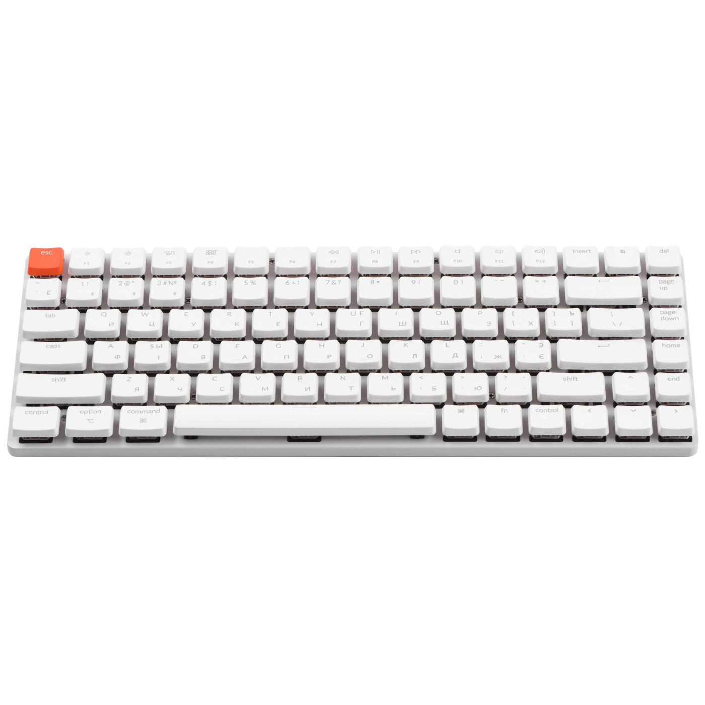 Клавіатура Keychron K3 84 Key Gateron Brown WL UA White (K3K3_KEYCHRON) Б/в
