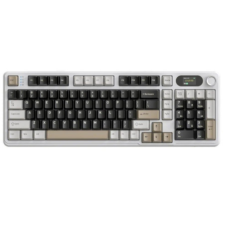 Клавіатура Attack Shark X98 Pro RGB Linear Blueberry Switch Wireless (AS-6972792470559-CW-UA) Cheese White (G-000003579)