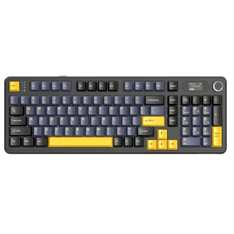 Клавіатура Attack Shark X98 Pro RGB Linear Blueberry Switch Wireless (AS-6972792470498-SB-UA) Star Black (G-000003602)