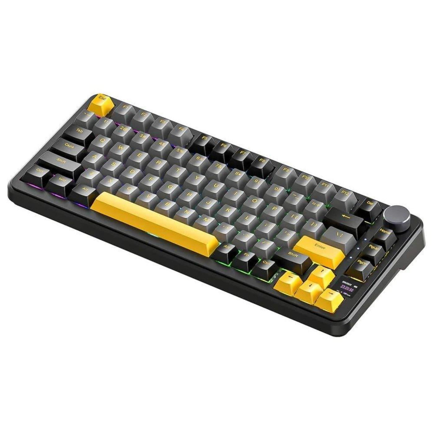 Клавиатура Attack Shark X85 Pro RGB Linear Blueberry Switch Wireless (AS-6972792470368-SB-UA) Starry Black (G-000003591)