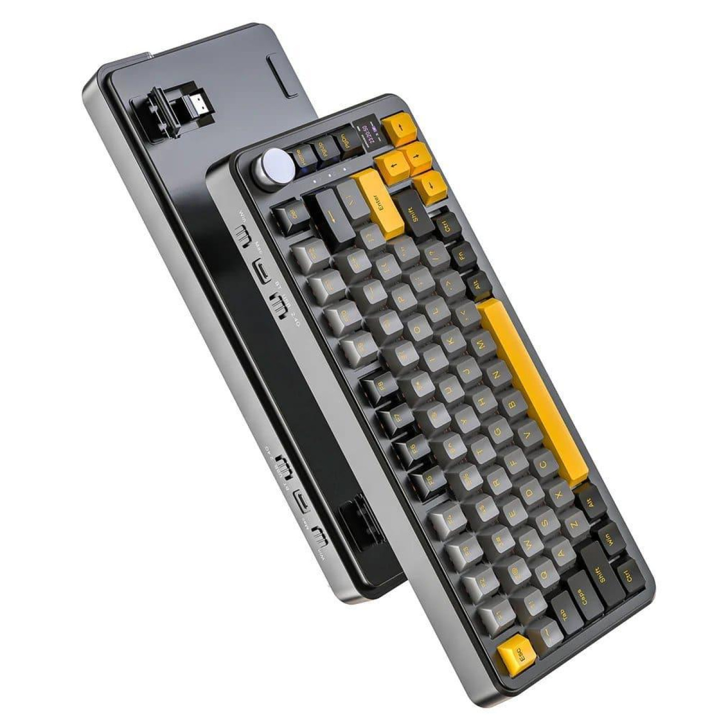 Клавиатура Attack Shark X85 Pro RGB Linear Blueberry Switch Wireless (AS-6972792470368-SB-UA) Starry Black (G-000003591)