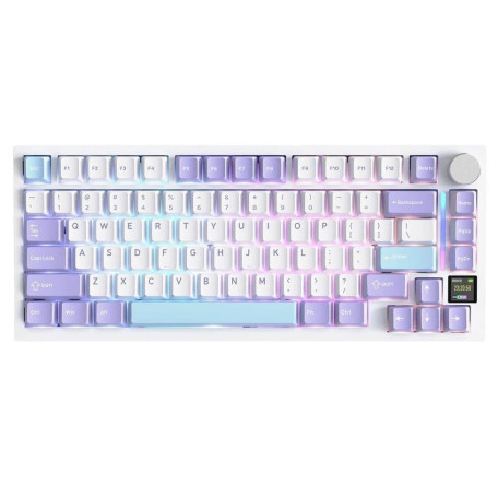 Клавіатура Attack Shark X820 Ultra RGB Linear Gift Switch Wireless (AS-6972792471273-L-UA) Lavender (G-000003584)