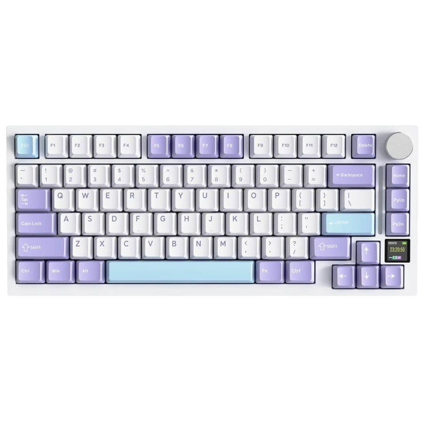 Клавиатура Attack Shark X820 Ultra RGB Linear Gift Switch Wireless (AS-6972792471273-L-UA) Lavender (G-000003584)