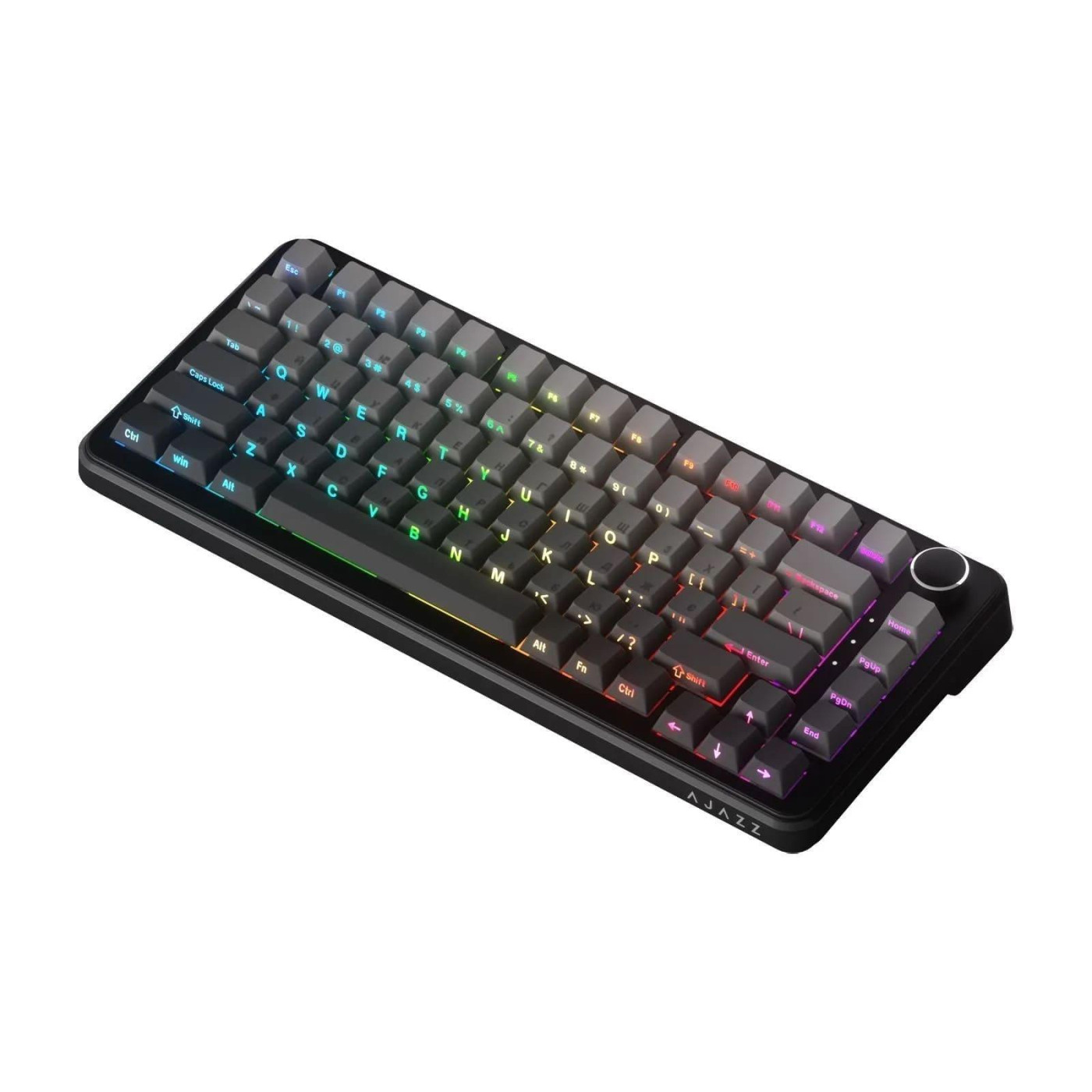 Клавіатура Ajazz AK820 MAX Magnetic Switch RGB USB Gradient Black (AK820MAX-M-S-GG)