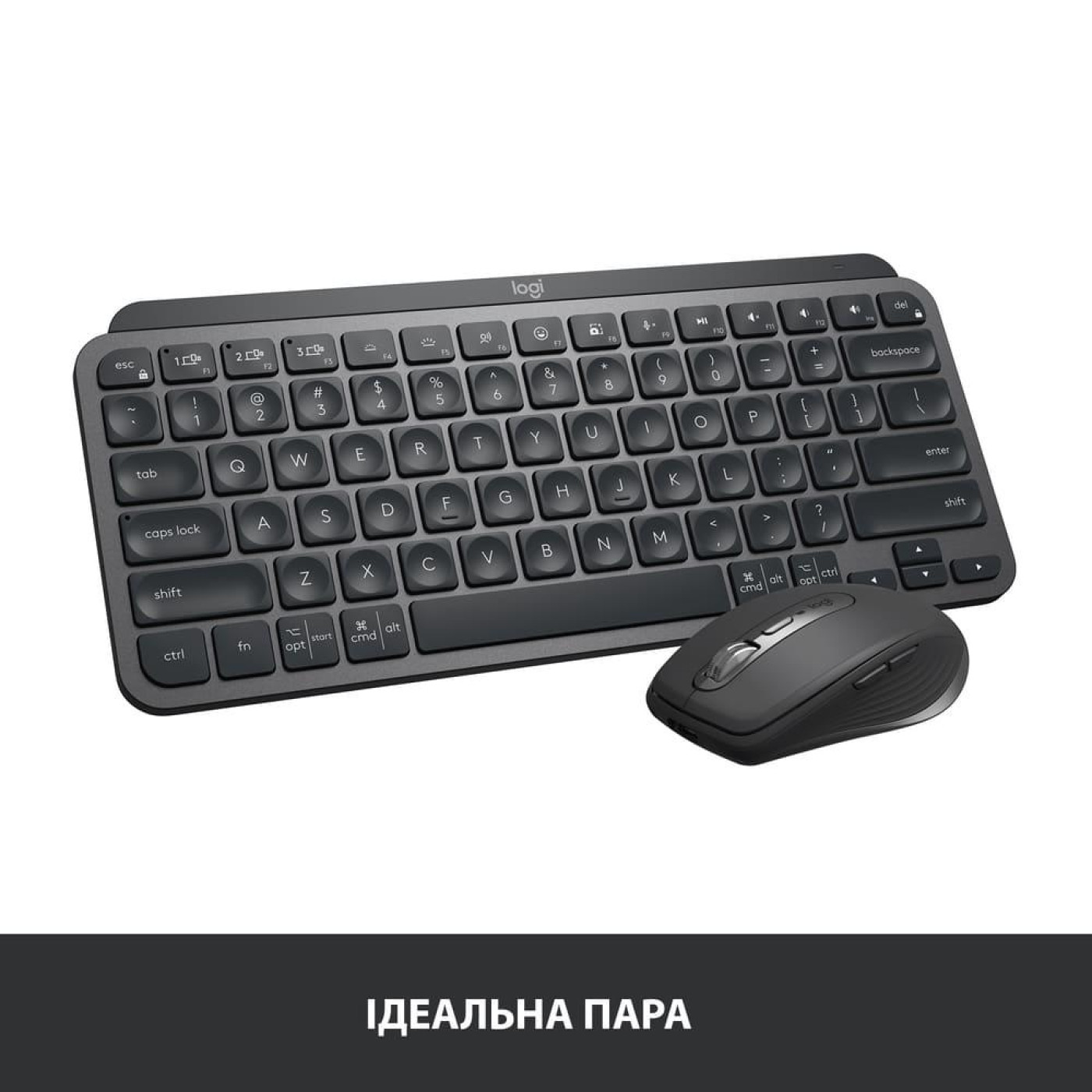 Клавіатура Logitech MX Keys Mini Wireless Graphite (920-010498)