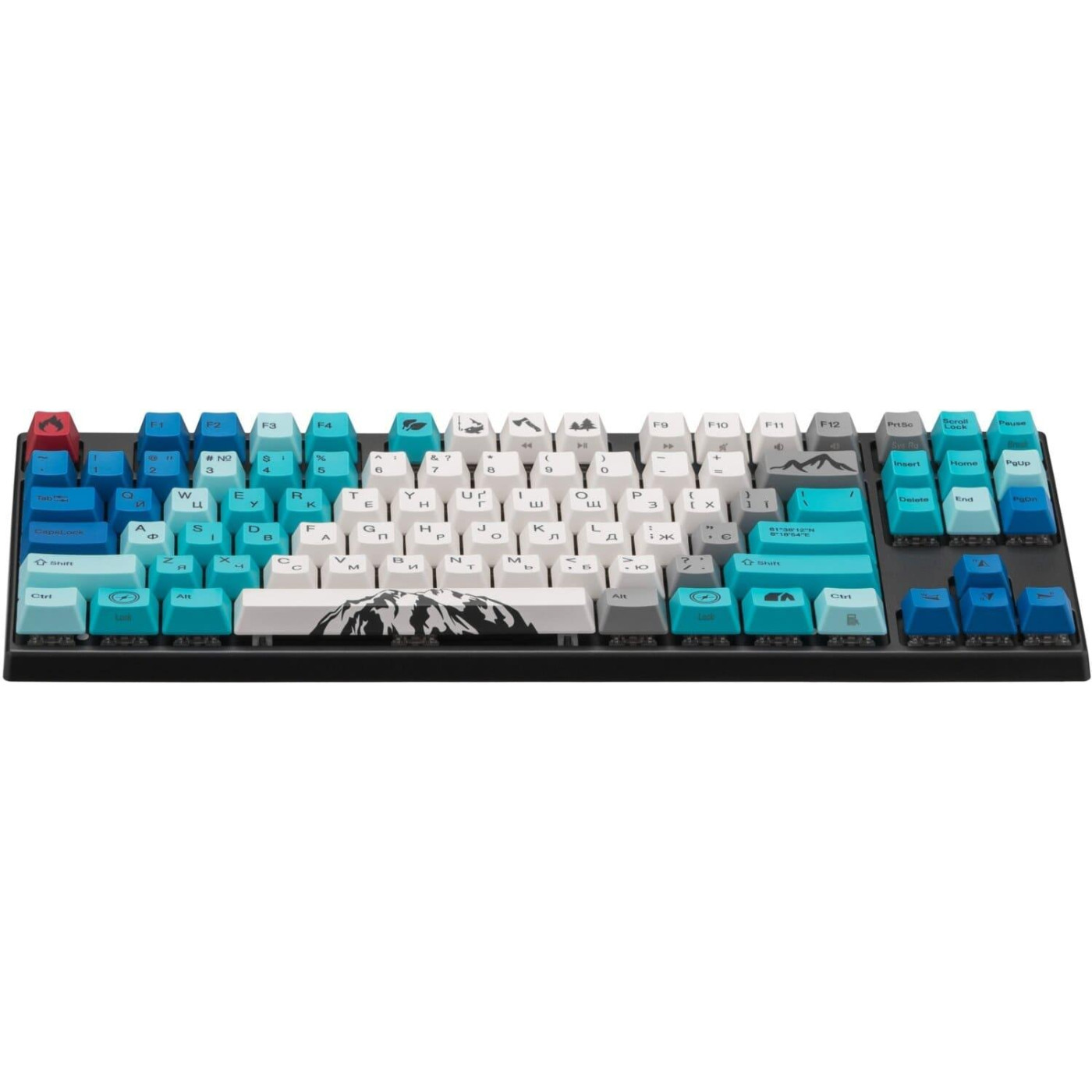 Клавиатура Varmilo APG87 Summit R1 C-TK Brown WL/USB-A White Led (A94A050D3A5A17A007)