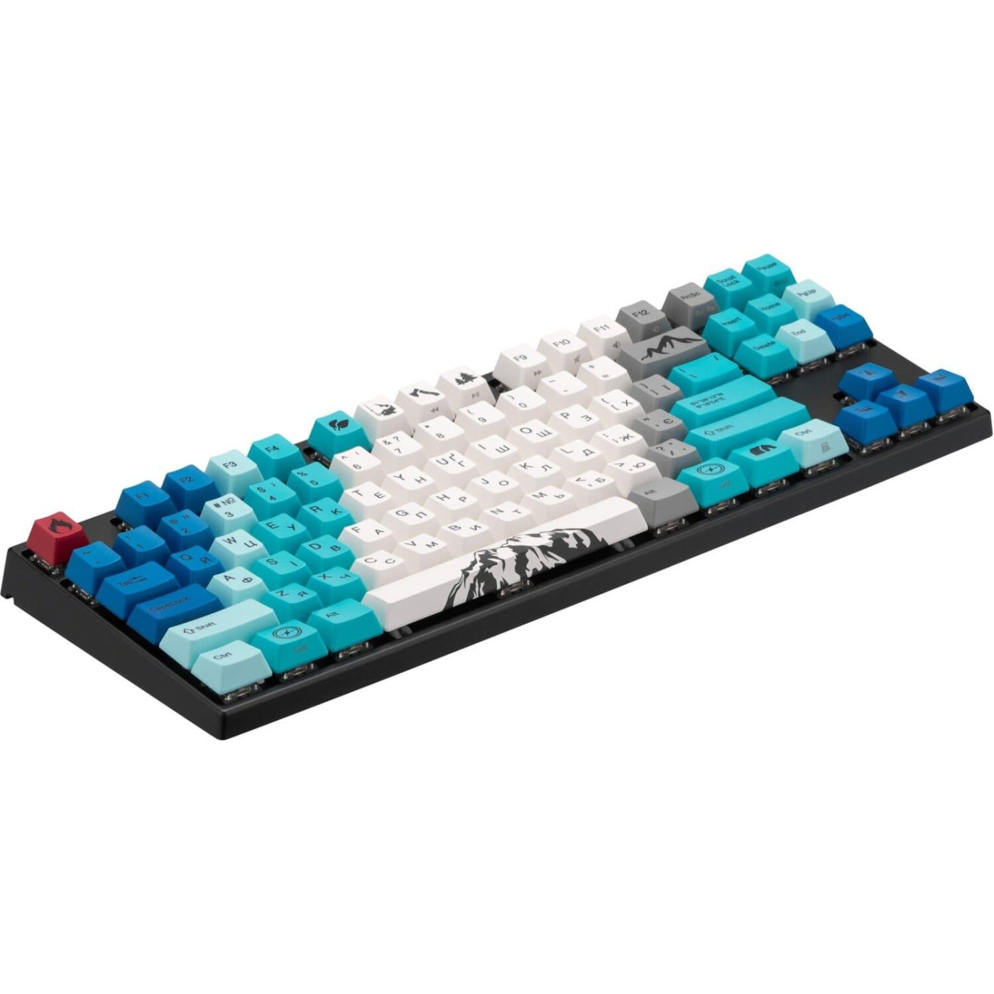 Клавиатура Varmilo APG87 Summit R1 C-TK Red WL/USB-A White Led (A94A050D4A5A17A007)