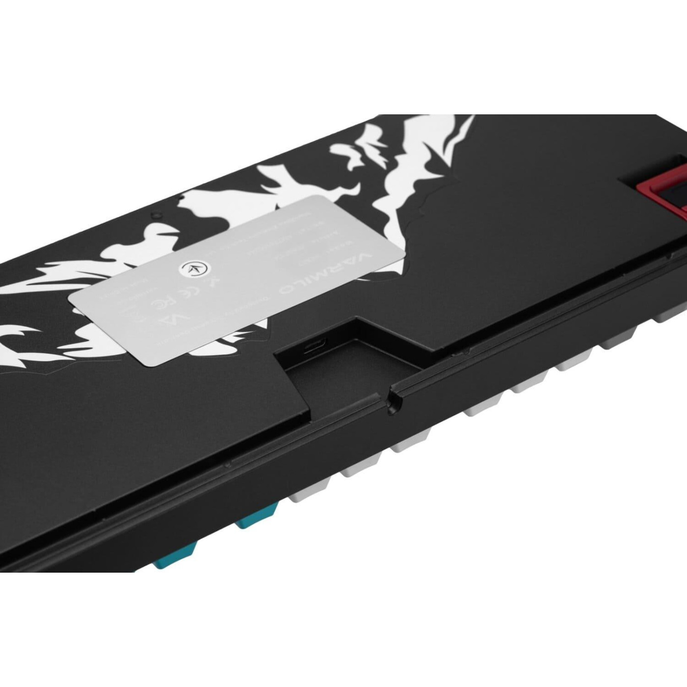 Клавіатура Varmilo APG87 Summit R1 K-Prestige Silent WL/USB-A White Led (A94A050F8A5A17A007)