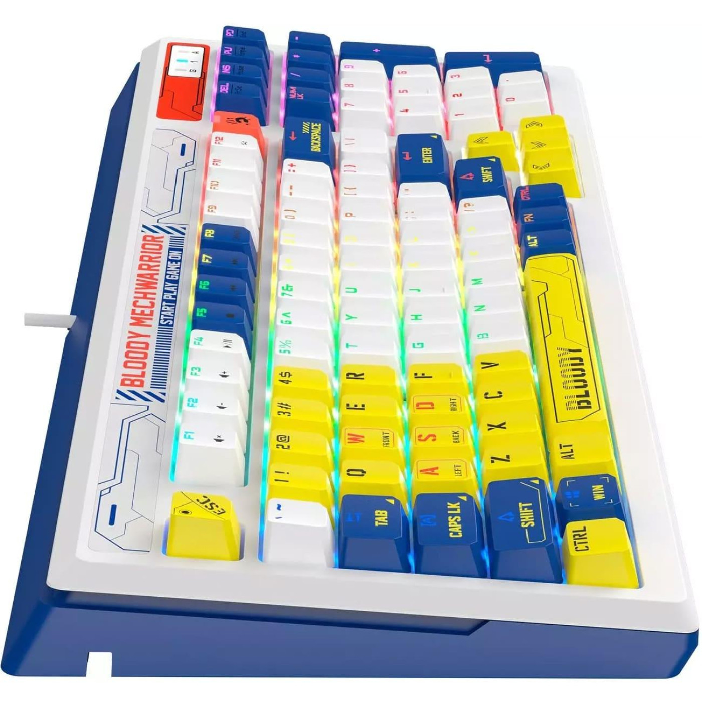 Клавіатура Bloody A4Tech B950 RGB LK Libra Switch Warrior Blue (B950 RGB Warrior Blue) (B950 RGB (Warrior Blue))