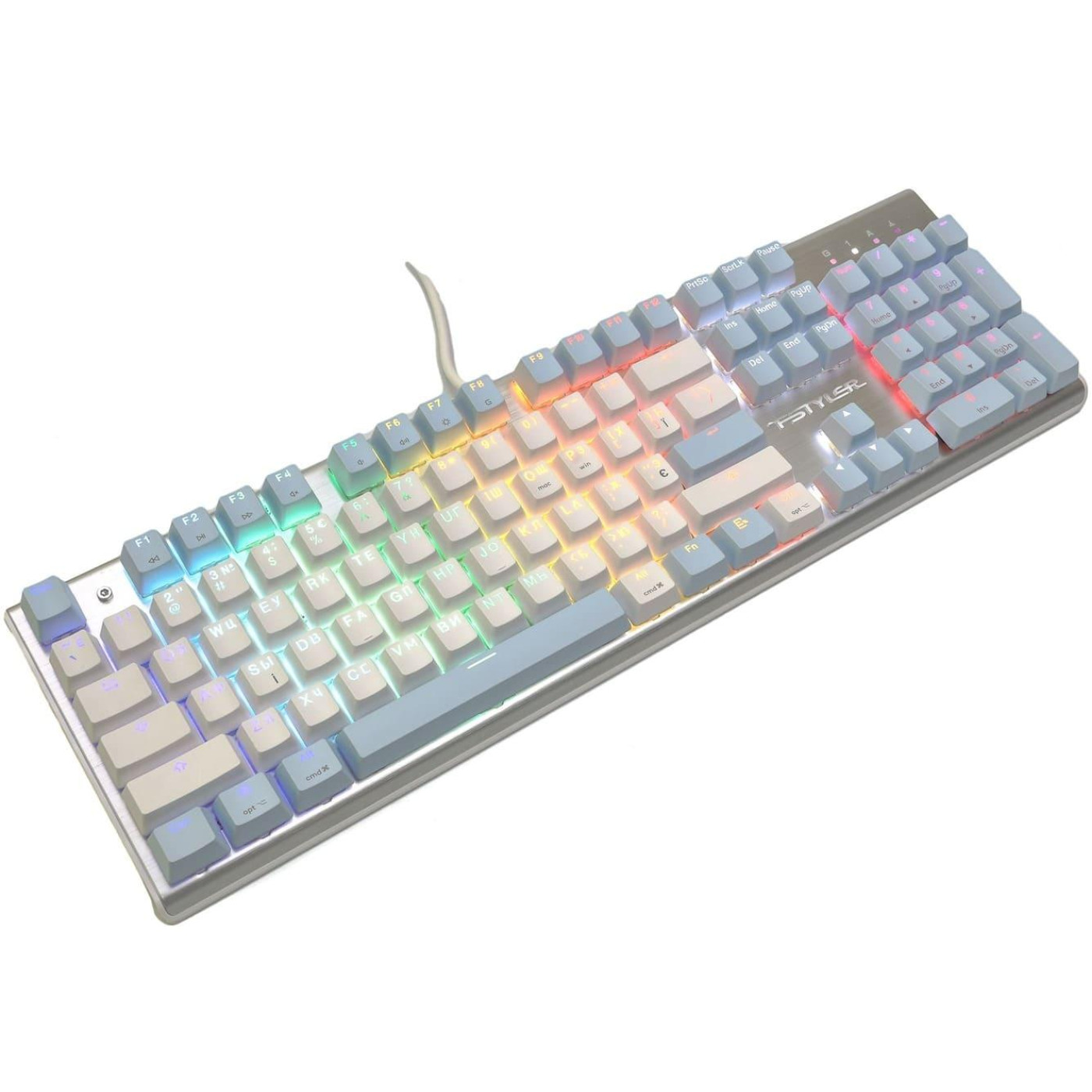 Клавіатура A4Tech Fstyler FS100 USB Blue (FS100 (Icy Blue))