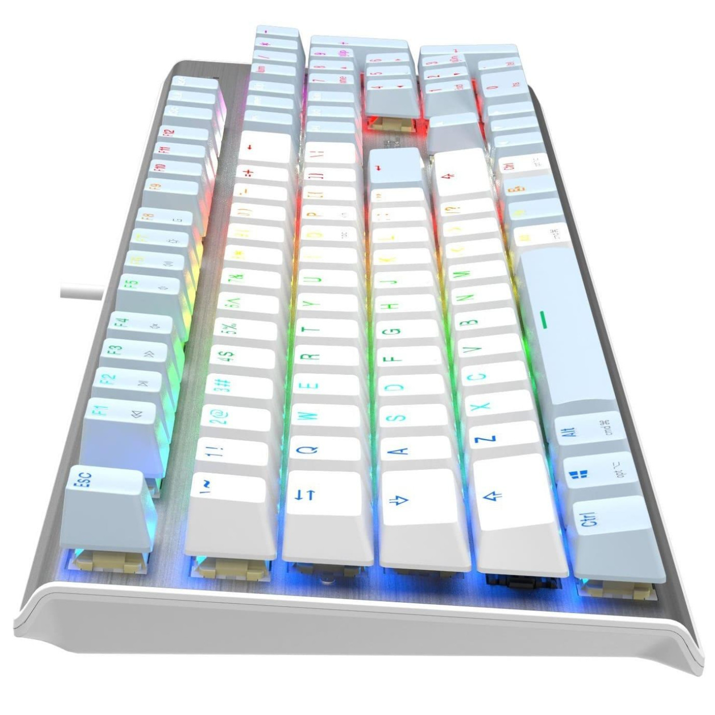 Клавіатура A4Tech Fstyler FS100 USB Blue (FS100 (Icy Blue))