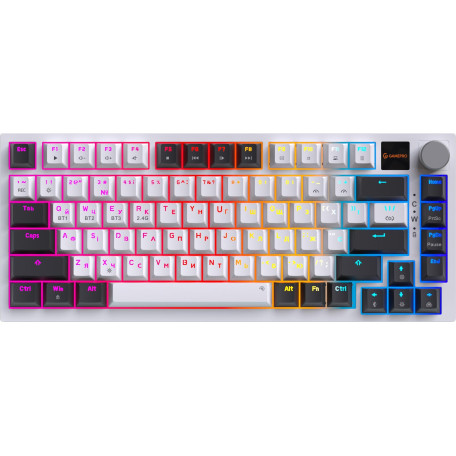 Клавіатура GamePro MK160D Pro QLAB Sakura Switch White (MK160-W-D-QS-PRO)