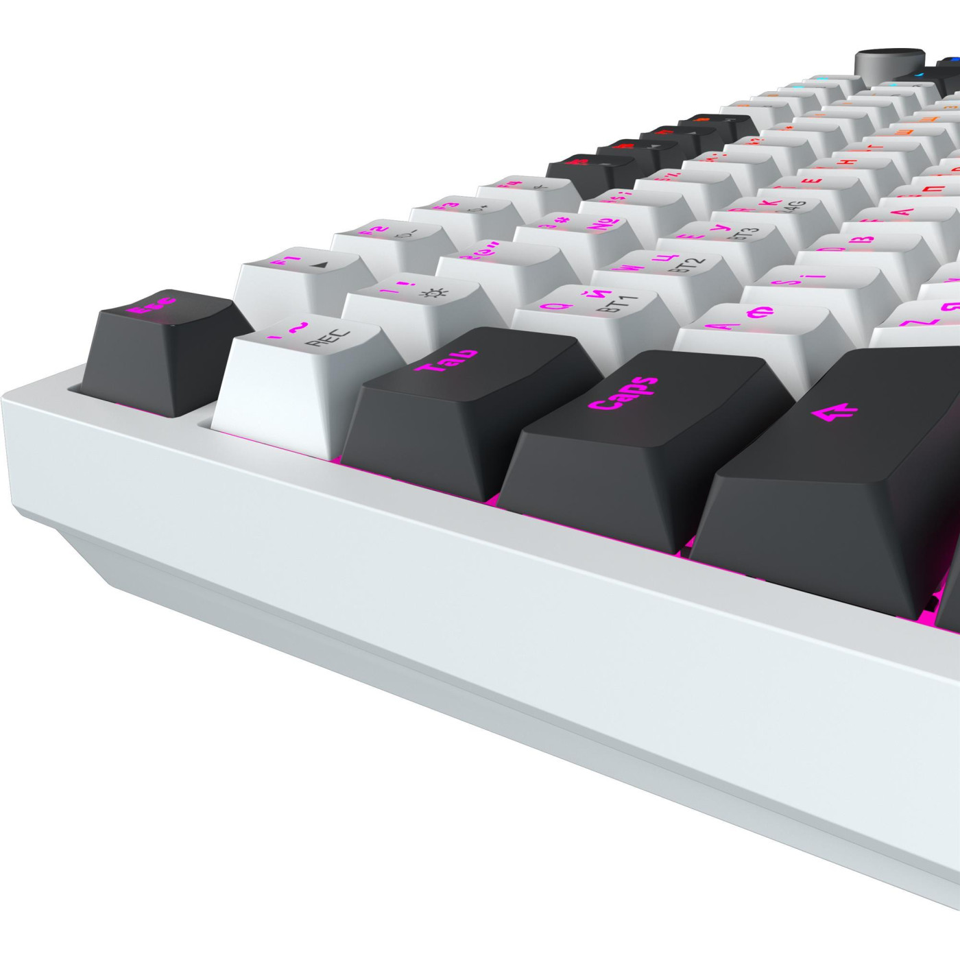Клавиатура GamePro MK160D Pro QLAB Sakura Switch White (MK160-W-D-QS-PRO)