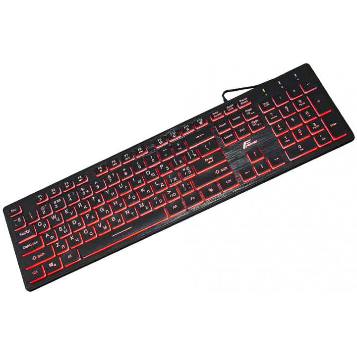 Клавиатура Frime Moonfox 3Color USB Black (FLK18210)