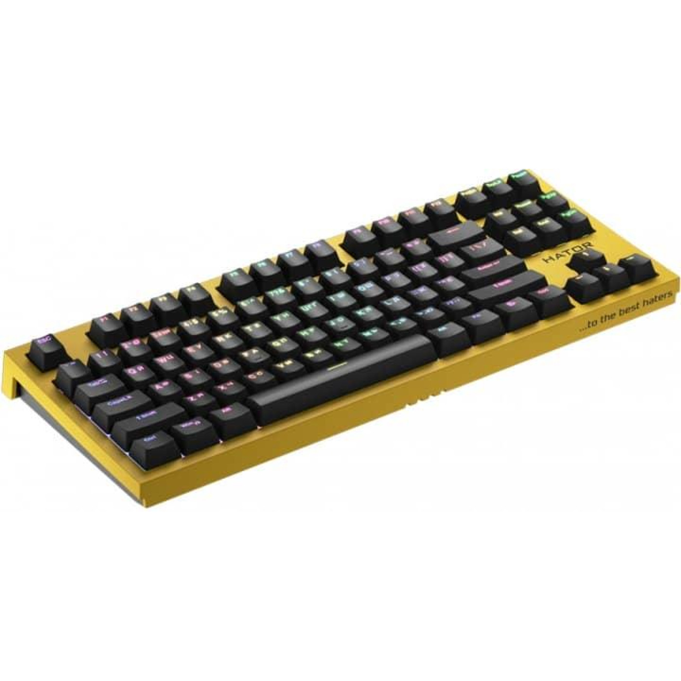 Клавиатура HATOR Skyfall TKL PRO Kailh BOX Red RGB Wireless Yellow (HTK-668) Б/у