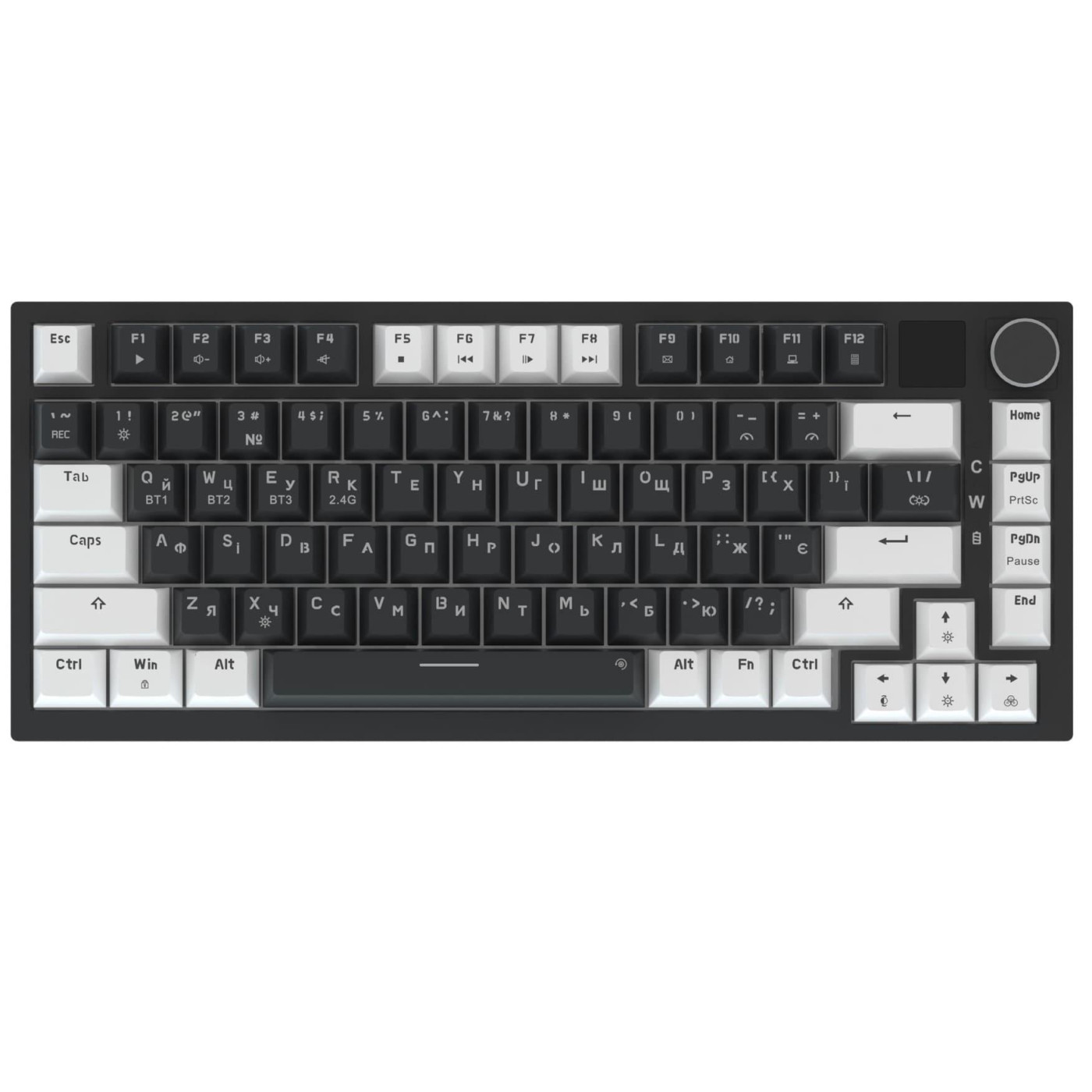 Клавиатура GamePro Asgard Valhalla Pro 75% Rainy switches (MK160B-D-Pro)