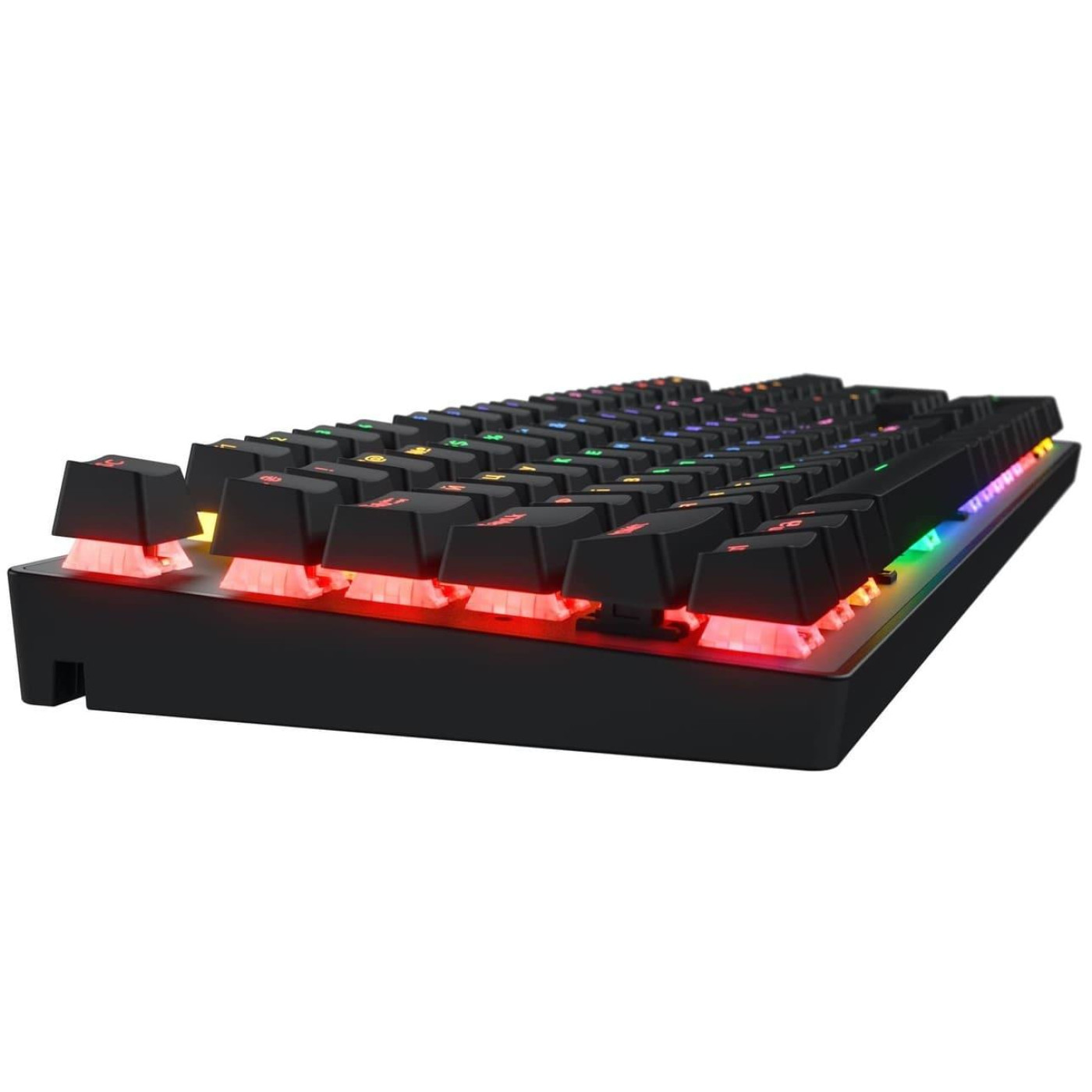 Клавіатура HATOR Icefall Mecha Rainbow Black (HTK104UA) U1