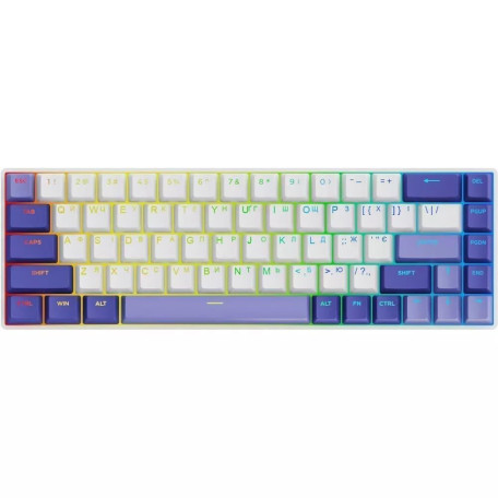 Клавіатура Proove Gaming Cyrex (Ukraine Layout) white/purple (MKCR00022417)