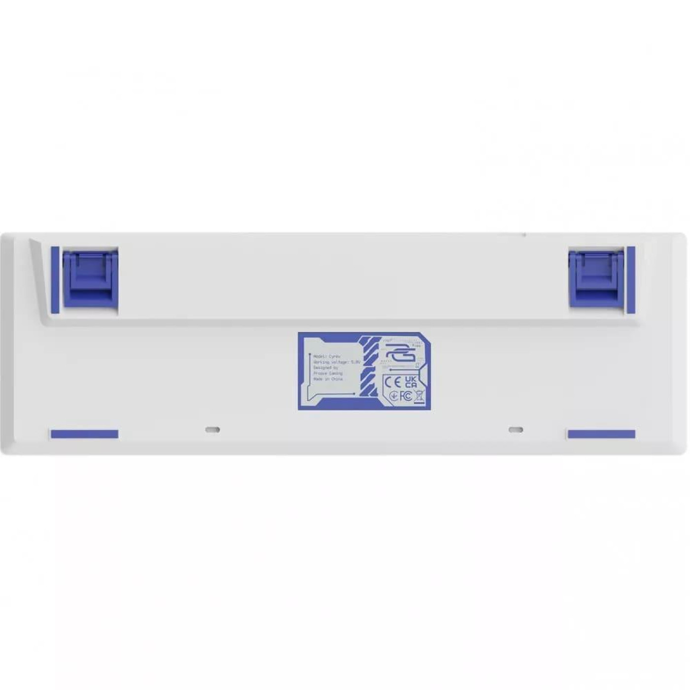 Клавіатура Proove Gaming Cyrex (Ukraine Layout) white/purple (MKCR00022417)
