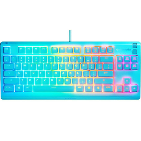 Клавіатура SteelSeries Apex 3 TKL UA Aqua (64933)