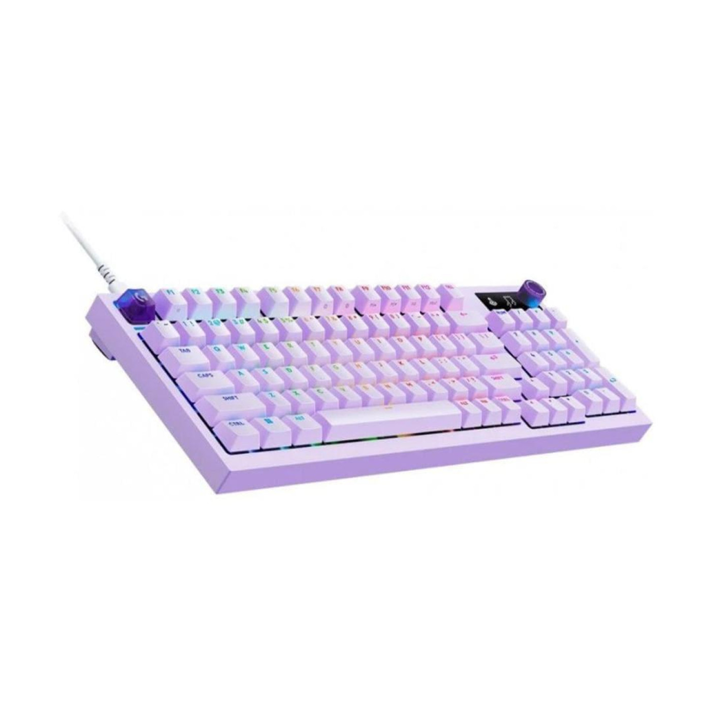 Клавіатура Logitech G316 X 98 Tactile Wired Gaming Keyboard UKR Lilac (920-014257)