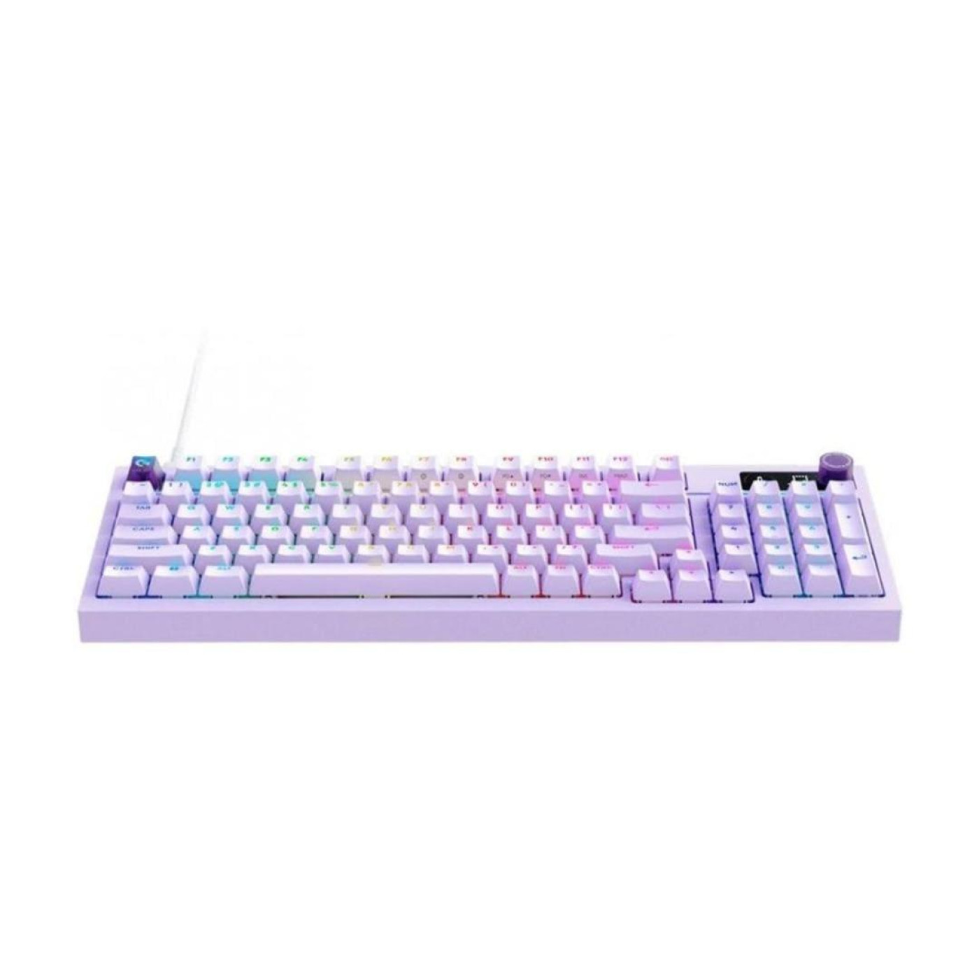 Клавіатура Logitech G316 X 98 Tactile Wired Gaming Keyboard UKR Lilac (920-014257)