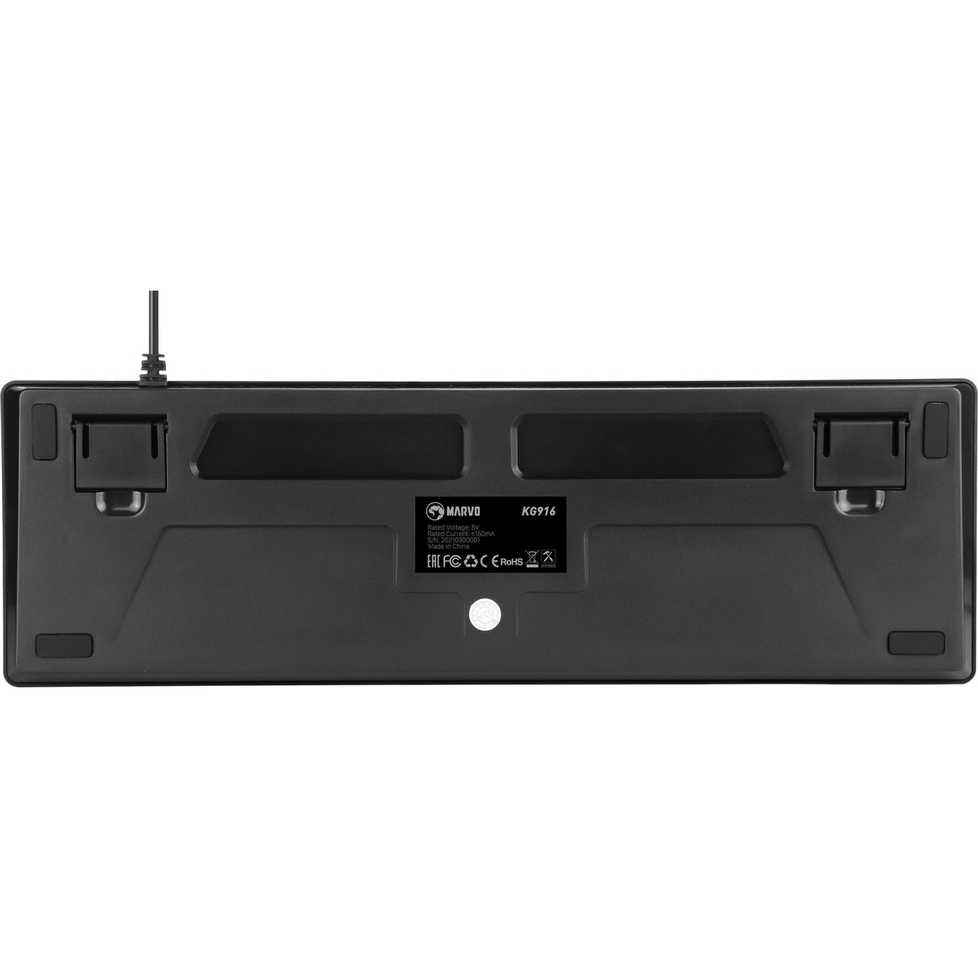 Клавиатура Marvo KG916 Multi-LED Mechanical Blue Switch USB (KG916)
